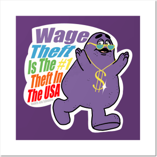 Profits are Unpaid Wages Posters and Art